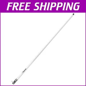 Elegancka 4' biała antena VHF z kablem RG-58 - zwiększ swoje wrażenia radiowe - Zdjęcie 1 z 3