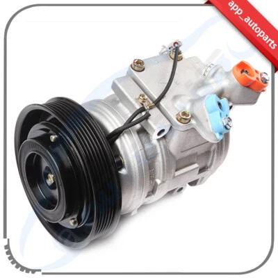 A/C Compressor And Clutch For Toyota Corolla 1.8L 1999 - 2000 2001 2002 - Image 1 of 4