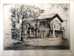 Anton Schultz / Etching - Picture 1 of 3