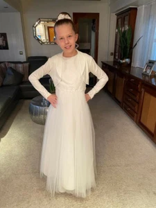 kommunionkleid 152, Marke Monny von Löwenzahn, einmal 4 Stunden getragen. - Bild 1 von 7