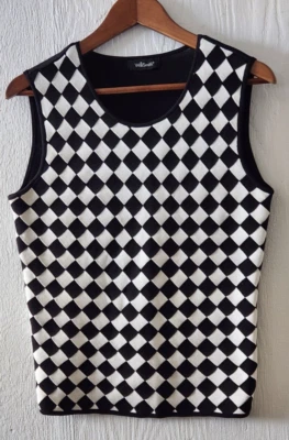 Willismith Preppy Grunge Academia Fall Casual Career Sweater Vest Small? (E5) - Image 1 of 4