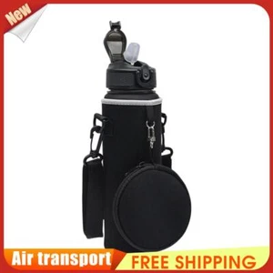 1000ML Water Bottle Sleeve Non-slip 1000ML Sports Bottle Case for Sports (Black) - Picture 1 of 6