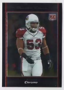 2007 BOWMAN CHROME ROOKIE Buster Davis Rookie Arizona Cardinals #BC32 - Picture 1 of 2