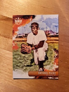 2019 Panini Diamond Kings Satchel Paige Short Print Variation No. 21 HOF