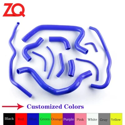 Silicone Radiator Blue Hose For 1984-1989 Toyota MR2 MK1 AW11 Chassis 4A-GE MT - Изображение 1 из 4