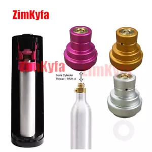 CO2 Schnelladapter für Terra/Art/DUO Soda Wassermacher Ventil TR21-4 Stecker Gewinde - Bild 1 von 28