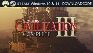 NEU PC Computer Spiel Civilization III 3 für Windows 10 11 STEAM Game Key Code - Bild 1 von 12