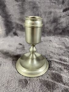 Vintage Royal Holland Daalderop Classic Pewter Small Candlestick Holder 