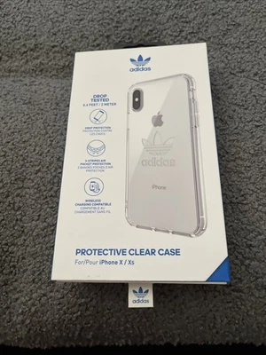 Adidas Funda Protectora Transparente Apple iPhone x/Xs Nueva En Caja Original Foto 1 de 4
