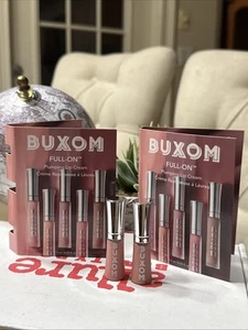 2 X Buxom Full-On Plumping Lip Cream in White Russian Shade Travel Sz 1.5 ml G1 - Picture 1 of 3