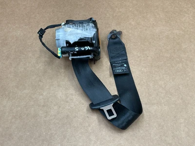 12 13 14 15 Audi S7 cinturón de seguridad pasajero delantero derecho retractor negro 1605 OEM Foto 1 de 4