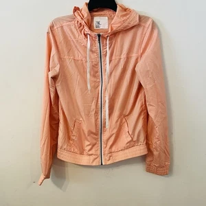 Zine Windbreaker Women's M Full Zip Long Sleeve Lightweight Outdoors Jacket - Picture 1 of 10