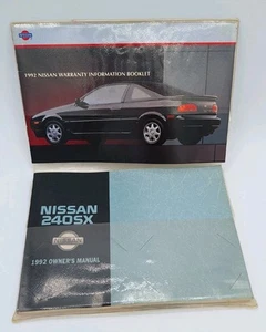 1992 Nissan 240SX S13 Owner's Manual and Warranty Information Booklet 240 SX - Bild 1 von 18