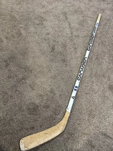 1981 Game Used Mike Foligno Buffalo Sabres Red Wings Canadien 6001 Hockeyschläger - Bild 1 von 14