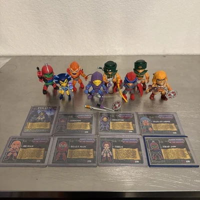 Lote de 8 figuras con accesorios The Loyal Subjects MASTERS OF THE UNIVERSE Foto 1 de 4