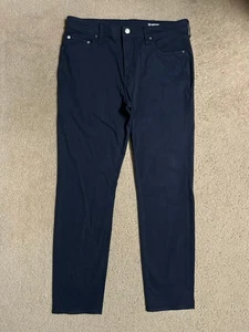G/Fore Herren Golf Tour 5 Pocket Hose gerades Bein Größe 36/32 dunkelblau sportlich - Bild 1 von 19