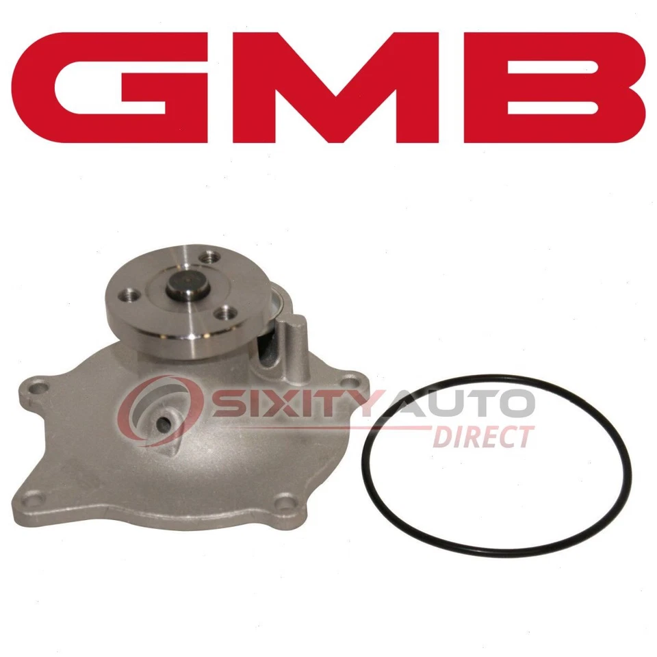GMB Water Pump for 1990-2000 Chrysler Town & Country 3.3L 3.8L V6 - Coolant qg Foto 1 de 4