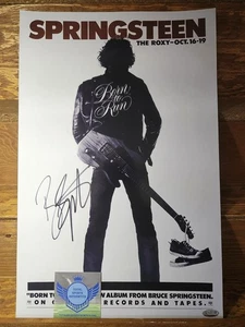 Bruce Springsteen Signed AUTOGRAPHED 11x17 Born To Run The Roxy Poster Coa - Picture 1 of 2