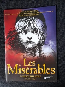 Les Miserables Programme By The Douglas Choral Union At The Gaiety Theatre 2009 - Picture 1 of 1