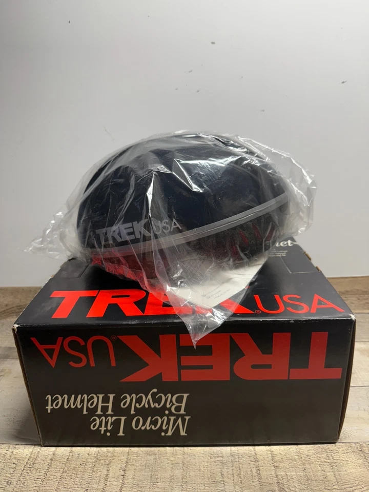 Vintage TREK USA Micro Helmet Jack Scratch Design New In Box- Fast Ship - Image 1 of 3
