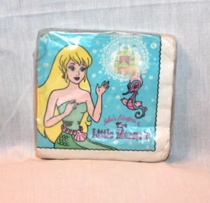 NEW IN PACKAGE 1991 THE LITTLE MERMAID 16-DESSERT NAPKINS PARTY SUPPLIES - Picture 1 of 1