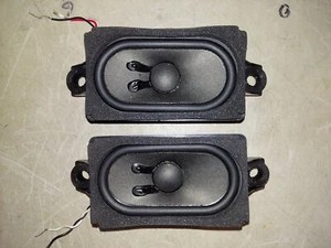 22DD55 DYNEX SPEAKERS, PAIR FROM TV, SOUND GREAT, KD0736 02, 10 WATT 8 OHM, VGC - Picture 1 of 4