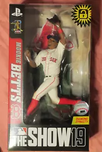 Figura Mookie Betts Imports Dragon Playstation Diamond Dynasty ""The Show 19 - Imagen 1 de 4