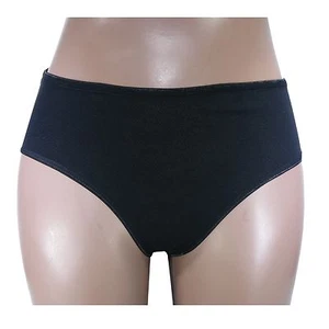 3x Women Panties Cotton Brief Lingerie Plain Plus size UK 8-18 5808 - Picture 1 of 4