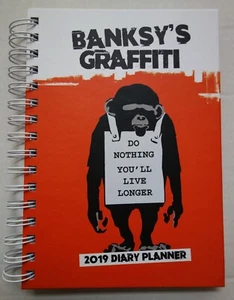 Alter BANKSY Ringbuch Kalender UK Jahresplaner 2019 unbenutzt! - Bild 1 von 3