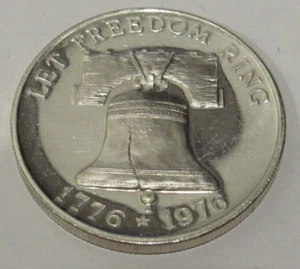 1976 Let Freedom Ring Bicentennial 1 Troy Oz. .999 Silber rund - Vintage - Bild 1 von 2