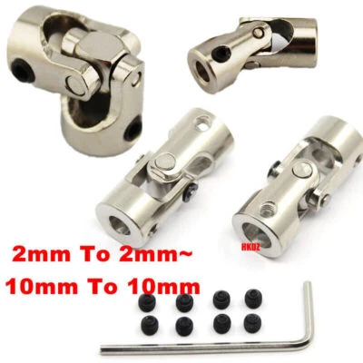 GOOBETTER Universal Gelenkkupplung Kardangelenk Wellenkupplung Flexibel RC DIY Modellbau
