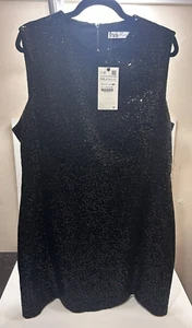 ZARA | Damen schwarz Paillettenkleid | Größe XXL - Bild 1 von 5