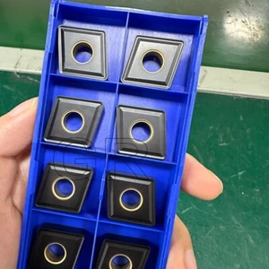 10PCS CNMG190616 ZM202 Turning Tool Carbide Insert Lathe Cutter Tool for Steel - Picture 1 of 5