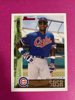 🐶  1995 Bowman Sammy Sosa  #372 Chicago Cubs - Image 1 of 2