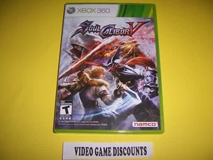 Custodia scatola originale per Microsoft Xbox 360 XB Soul Calibur V - Foto 1 di 1