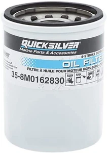 35-8M0162830 Quicksilver Oil Filter - Mercury and Mariner 4-Stroke Outboards 25 - Picture 1 of 3