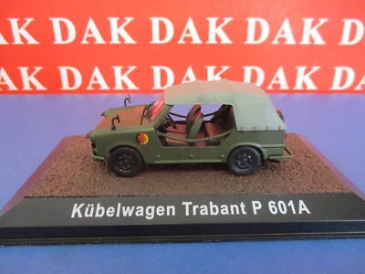 Die cast 1/43 Modellino Auto Kubelwagen Trabant P 601A NVA Army by Atlas - Immagine 1 di 4