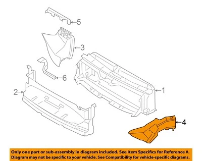 BMW OEM 14-16 428i xDrive Duct-Air Inlet Intake Tube Right 51748054530 - Image 1 of 2