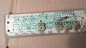 TABLERO DE AJUSTE DE MONITOR DESCONOCIDO PCB ORIGINAL NO PROBADO - ¡NO JAMMA-L@@K! - Imagen 1 de 3