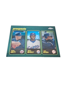 2001 Topps Chrome #301 Bobby Kielty / Milton Bradley / Juan Rivera - Picture 1 of 3