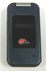 Kyocera TNT! S2400 - Blue and Black ( Virgin Mobile ) Rare Cellular Flip Phone - Picture 1 of 3