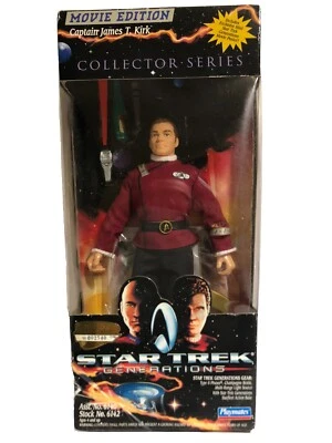 Star Trek Generations Edición Película Capitán James T Kirk Serie Coleccionista ☼ Foto 1 de 4