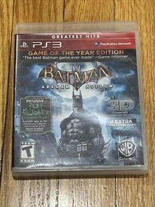 Batman: Arkham Asylum Greatest HIts (Sony PlayStation 3, 2009)PS3 Video Game - Picture 1 of 5
