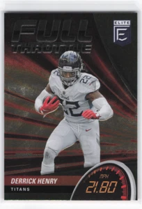 2023 Donruss Elite Derrick Henry Full Throttle Gren Titans #FT4 - Picture 1 of 2