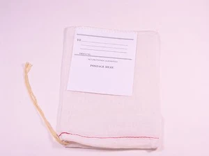 Lot of 9 CLB0507 MIL Cloth Mailing Bag 5"x7" NOS - Picture 1 of 1