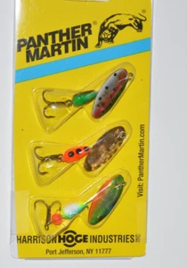 panther martin trout bass spinners value 3-pack size 4 assortment 1 hammered bld - Picture 1 of 3
