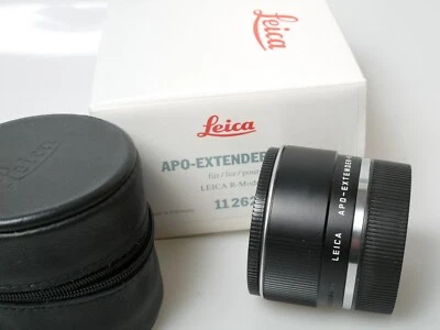Convertidor Leica Apo-Extender-R 2x 11262 f R3-R7 EXCELENTE casi como nuevo en caja embalaje original Gar-Kar. Foto 1 de 4