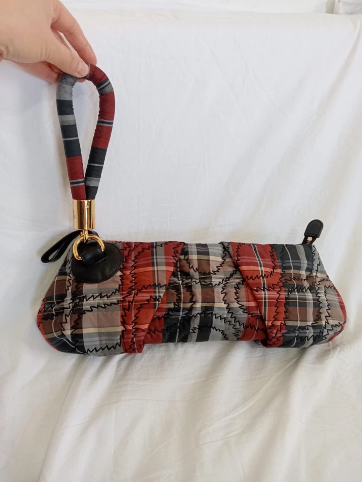 Bolso clutch de lona Y# Vivienne Westwood (H 5,9 pulgadas/w 15 pulgadas) Foto 1 de 4