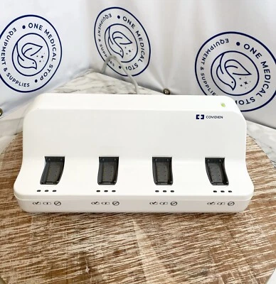 Cargador de batería Covidien CBC SCG Sonicision 4 bancos IP2X Intertek Foto 1 de 4