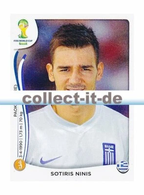 Panini WM Worldcup 2014 - Sticker 217 - Sotiris Ninis